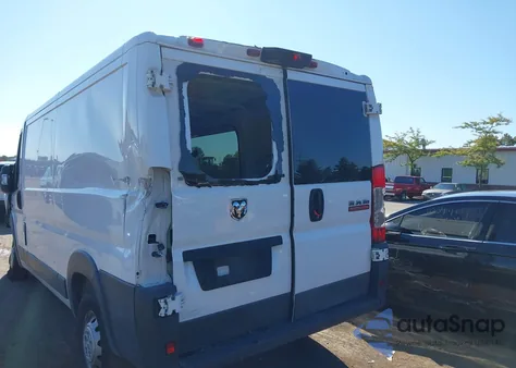 2017 Ram Promaster 1500 Low Roof 136 Wb from USA, damaged, VIN 3C6TRVAG4HE523107